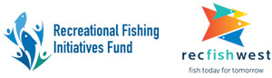 Recfishwest and Recreational Fishing Initiatives Fund logos